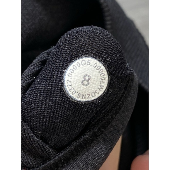 Lululemon Ebb to Street Long Sleeve Stretch Cropped Pullover Top Black Size 8 - Picture 7 of 7